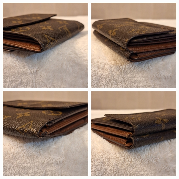 EUC Louis Vuitton Porte Monnaie Bier Cartes Double Flap - Picture 8 of 15